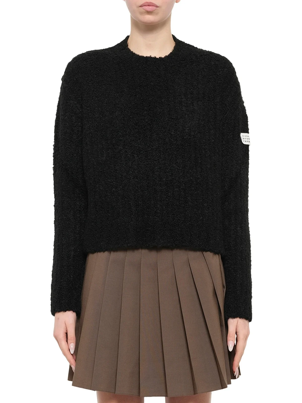 MM6 MAISON MARGIELA Boucle Knit Sweater