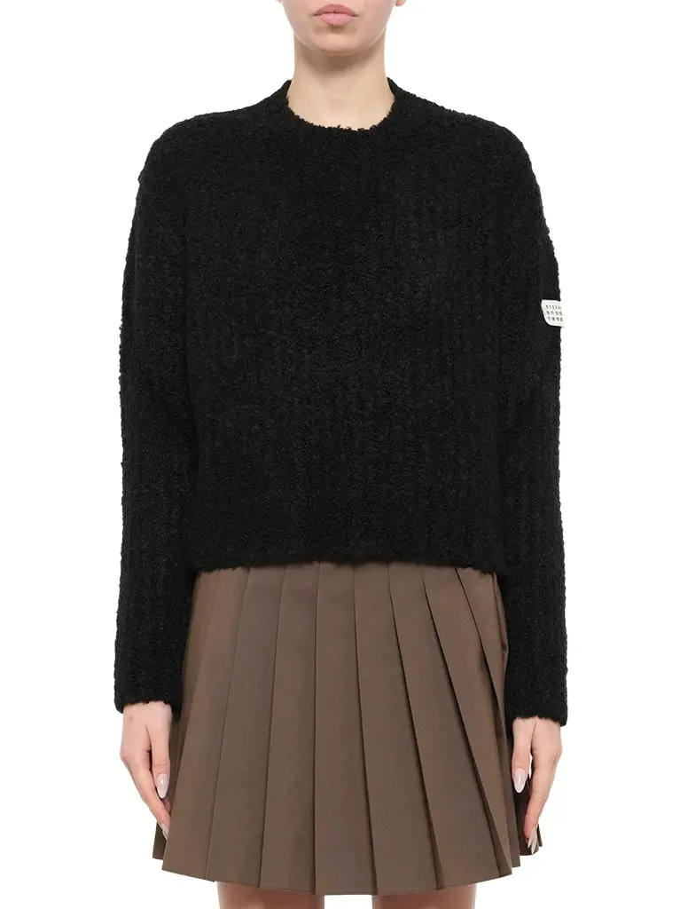 Boucle Knit Sweater Boucle Knit Sweater