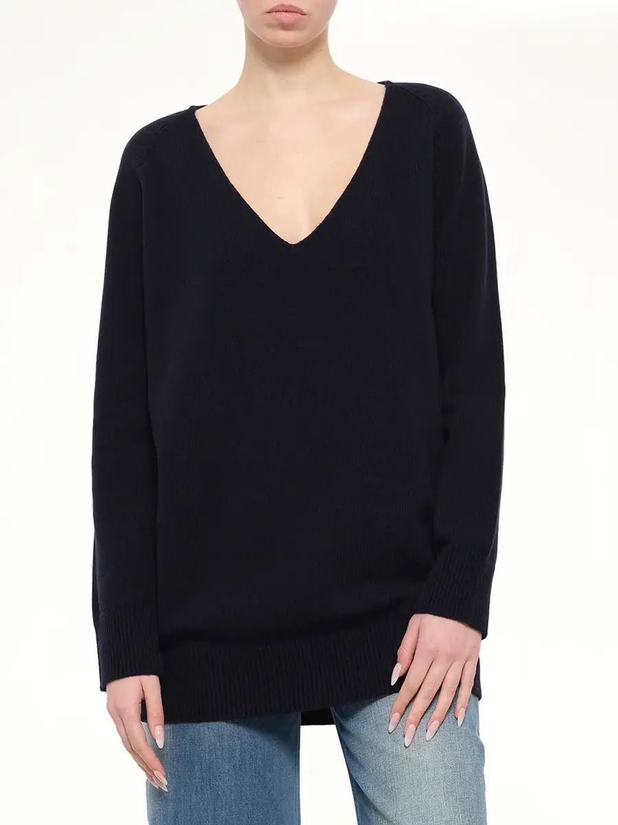 MM6 MAISON MARGIELA V-neck Wool Sweater | Thumbnail 6 MM6 MAISON MARGIELA V-neck Wool Sweater | Thumbnail 6