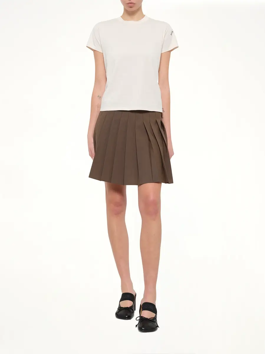 MM6 MAISON MARGIELA Wool Mini Skirt | Thumbnail 4 MM6 MAISON MARGIELA Wool Mini Skirt | Thumbnail 4