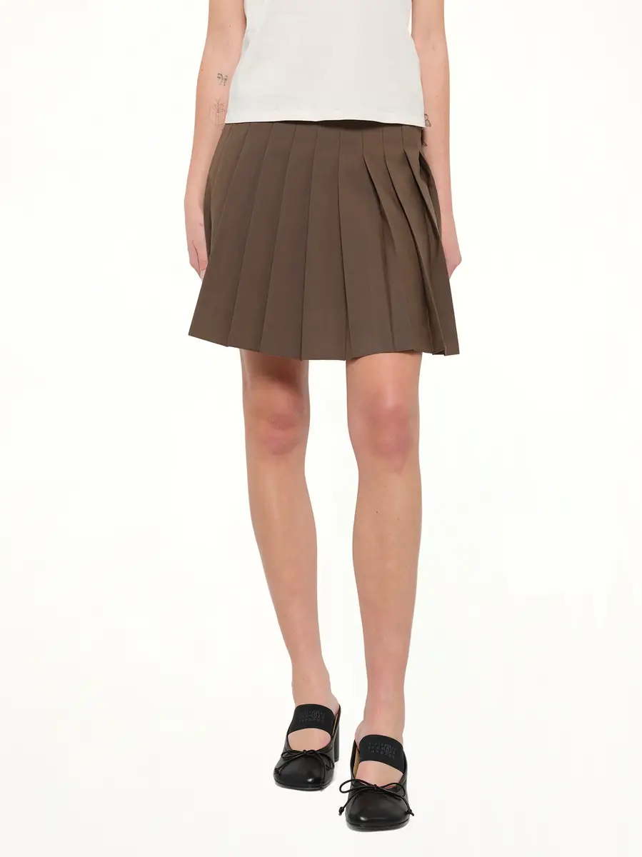 MM6 MAISON MARGIELA Wool Mini Skirt | Thumbnail 6 MM6 MAISON MARGIELA Wool Mini Skirt | Thumbnail 6