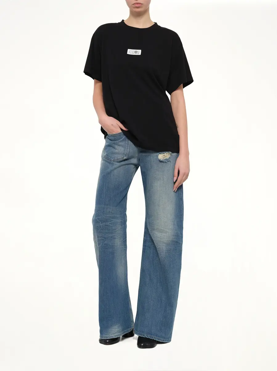 MM6 MAISON MARGIELA Mm6 Patch T-shirt | Thumbnail 4 MM6 MAISON MARGIELA Mm6 Patch T-shirt | Thumbnail 4