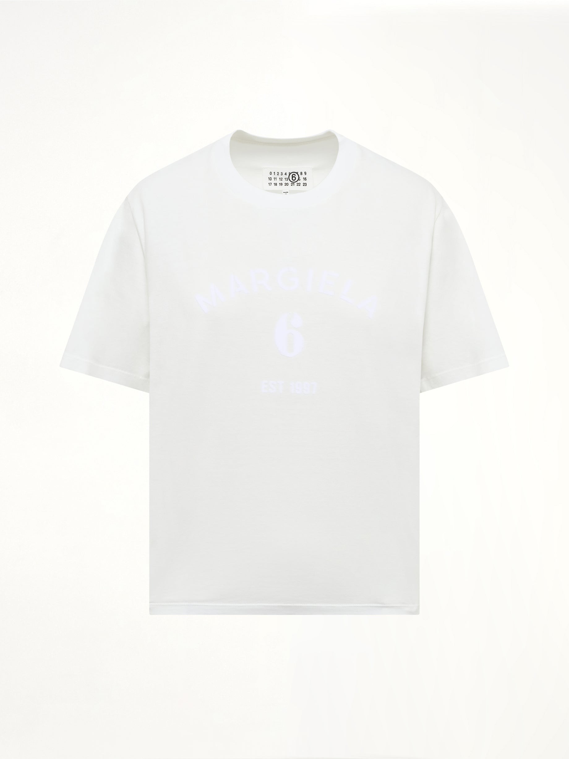 MM6 MAISON MARGIELA Margiela 6 T-shirt in Off White | Thumbnail 2
