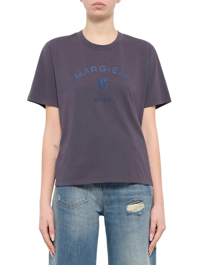 MM6 MAISON MARGIELA Margiela 6 T-shirt in Midnight Blue