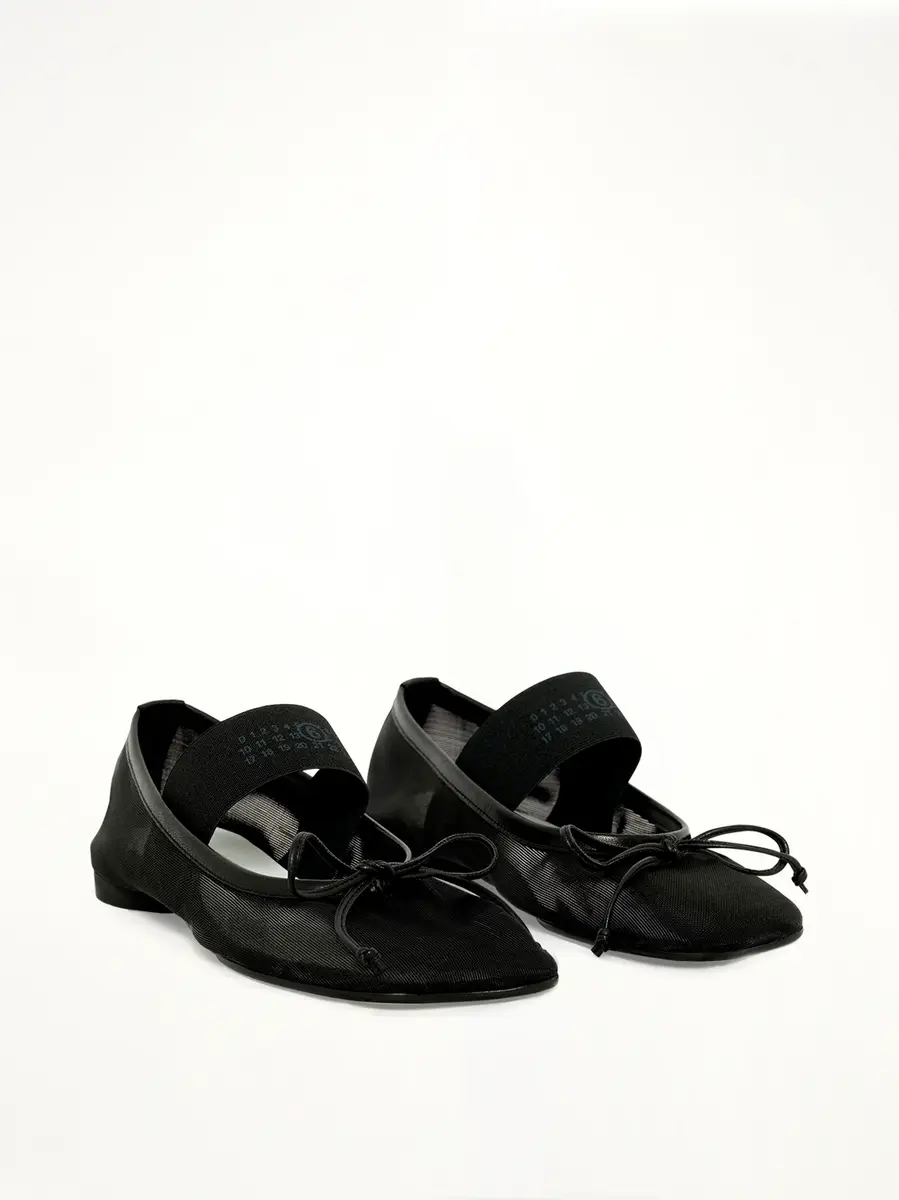 MM6 MAISON MARGIELA Anatomic Mesh Ballerina | Thumbnail 2 MM6 MAISON MARGIELA Anatomic Mesh Ballerina | Thumbnail 2
