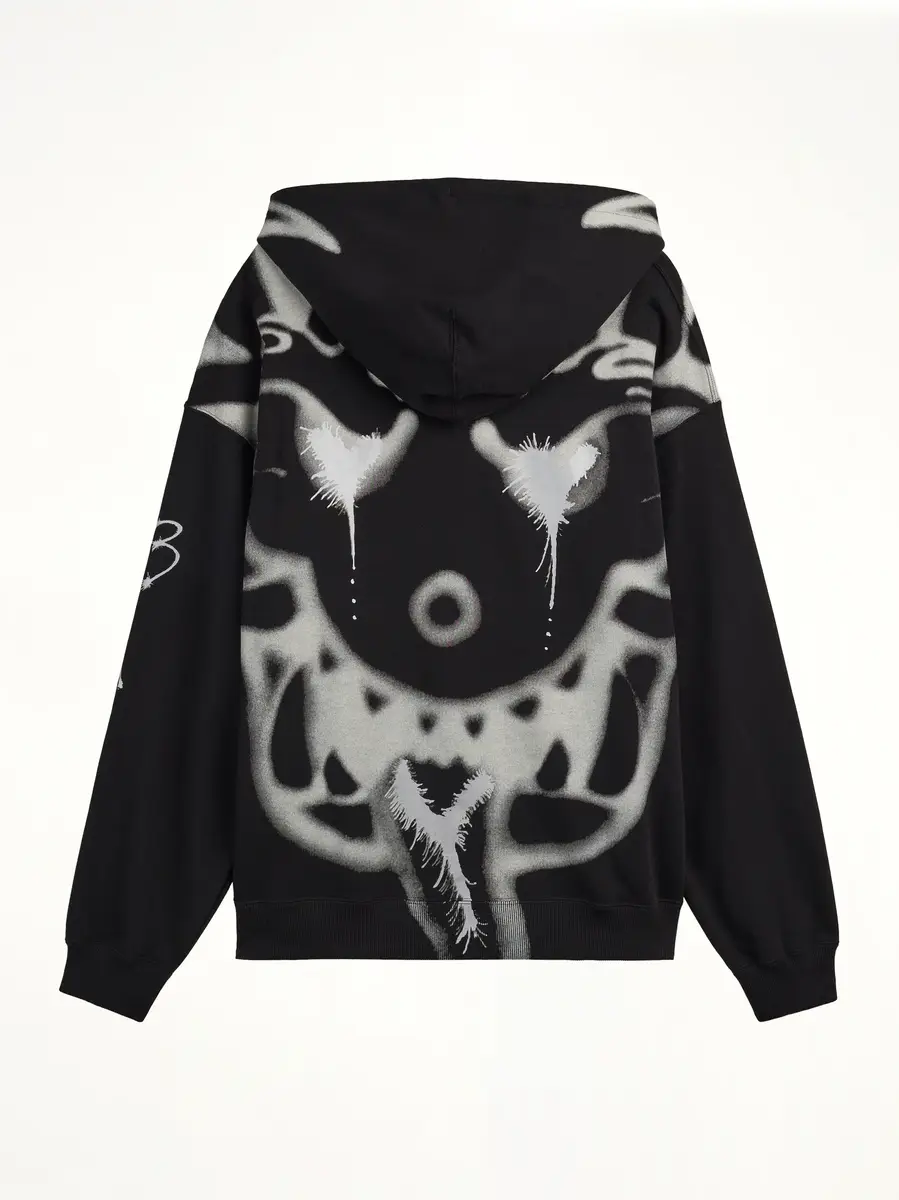 Y-3 Yaksha Graphic Zip Hoodie | Thumbnail 2 Y-3 Yaksha Graphic Zip Hoodie | Thumbnail 2