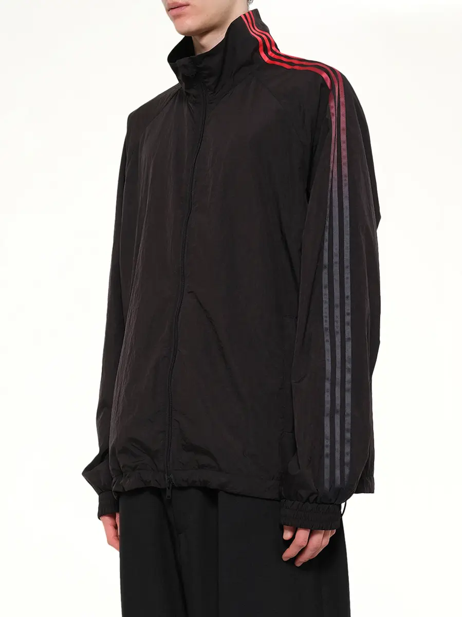 Y-3 Gradient 3 Stripes Track Top in Black/red | Thumbnail 3 Y-3 Gradient 3 Stripes Track Top in Black/red | Thumbnail 3