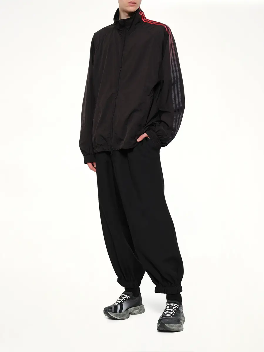 Y-3 Gradient 3 Stripes Track Top in Black/red | Thumbnail 4 Y-3 Gradient 3 Stripes Track Top in Black/red | Thumbnail 4