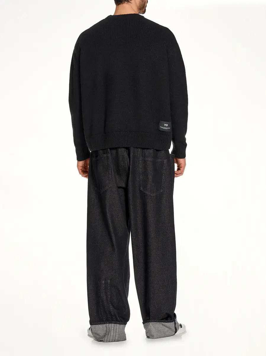 Y-3 Skull Graphic Knit Sweater | Thumbnail 5 Y-3 Skull Graphic Knit Sweater | Thumbnail 5