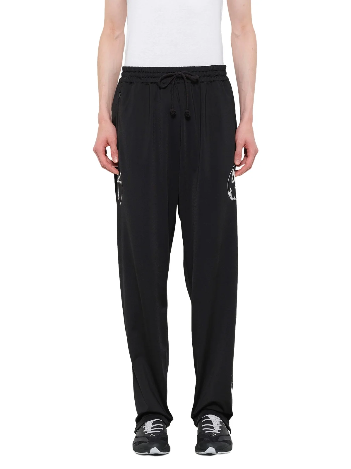 Y-3 Skull Graphic 3 Stripe Pants