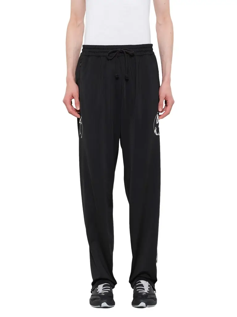 Skull Graphic 3 Stripe Pants Skull Graphic 3 Stripe Pants