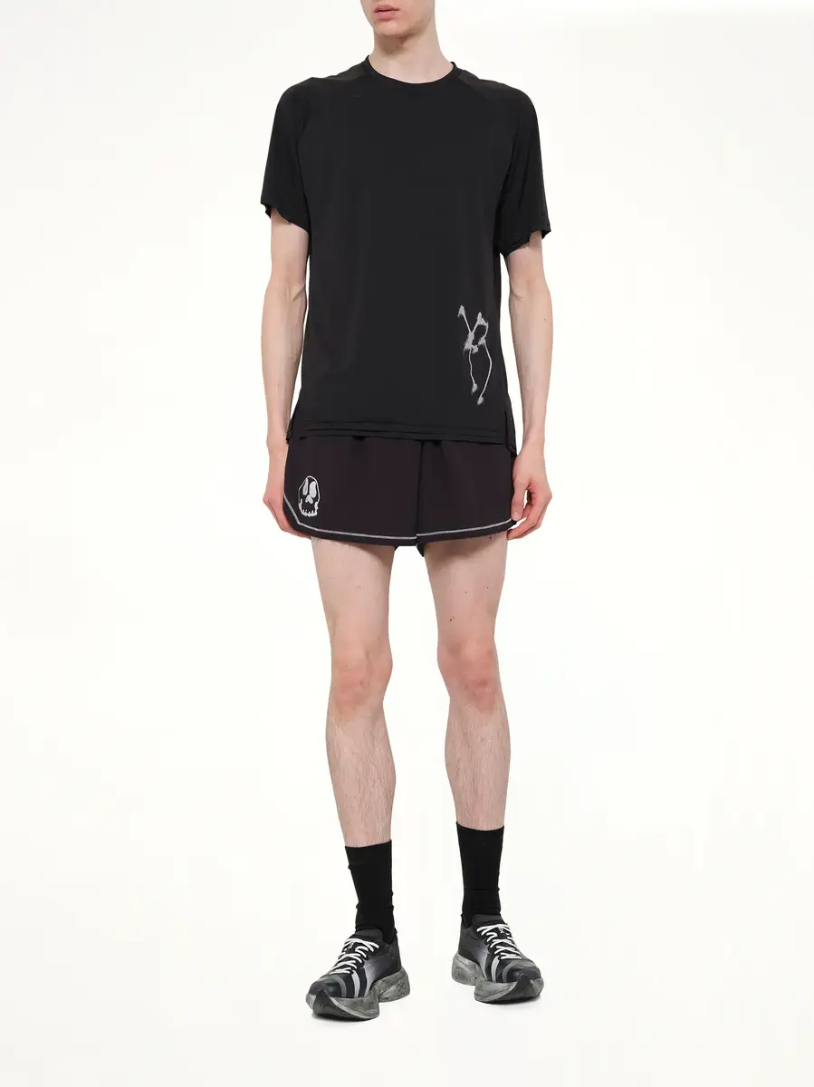 Y-3 Skull Graphic Run Shorts | Thumbnail 4 Y-3 Skull Graphic Run Shorts | Thumbnail 4
