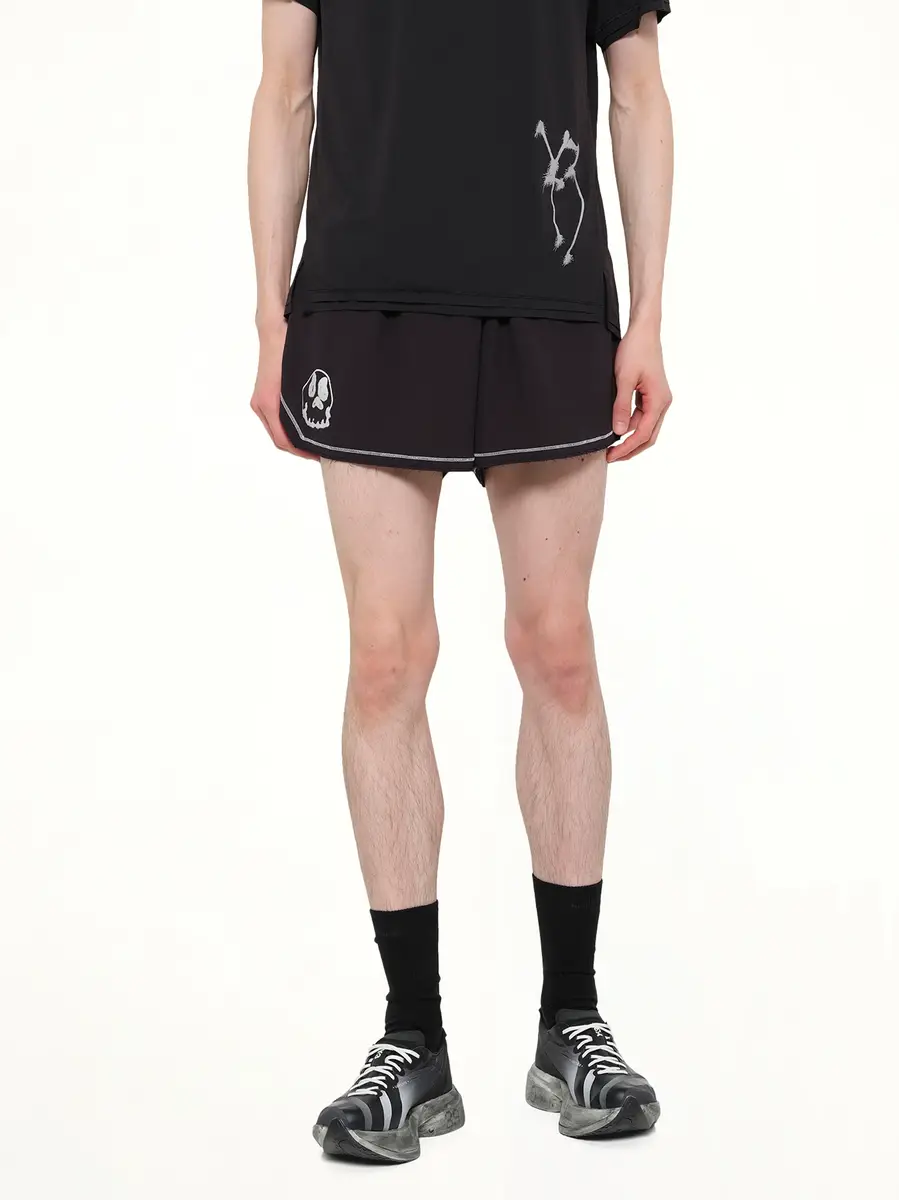 Y-3 Skull Graphic Run Shorts | Thumbnail 6 Y-3 Skull Graphic Run Shorts | Thumbnail 6