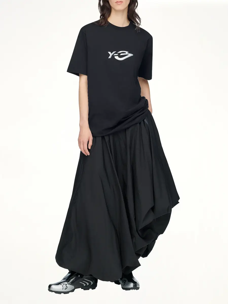 Y-3 Liquid Logo LS T-shirt | Thumbnail 4 Y-3 Liquid Logo LS T-shirt | Thumbnail 4