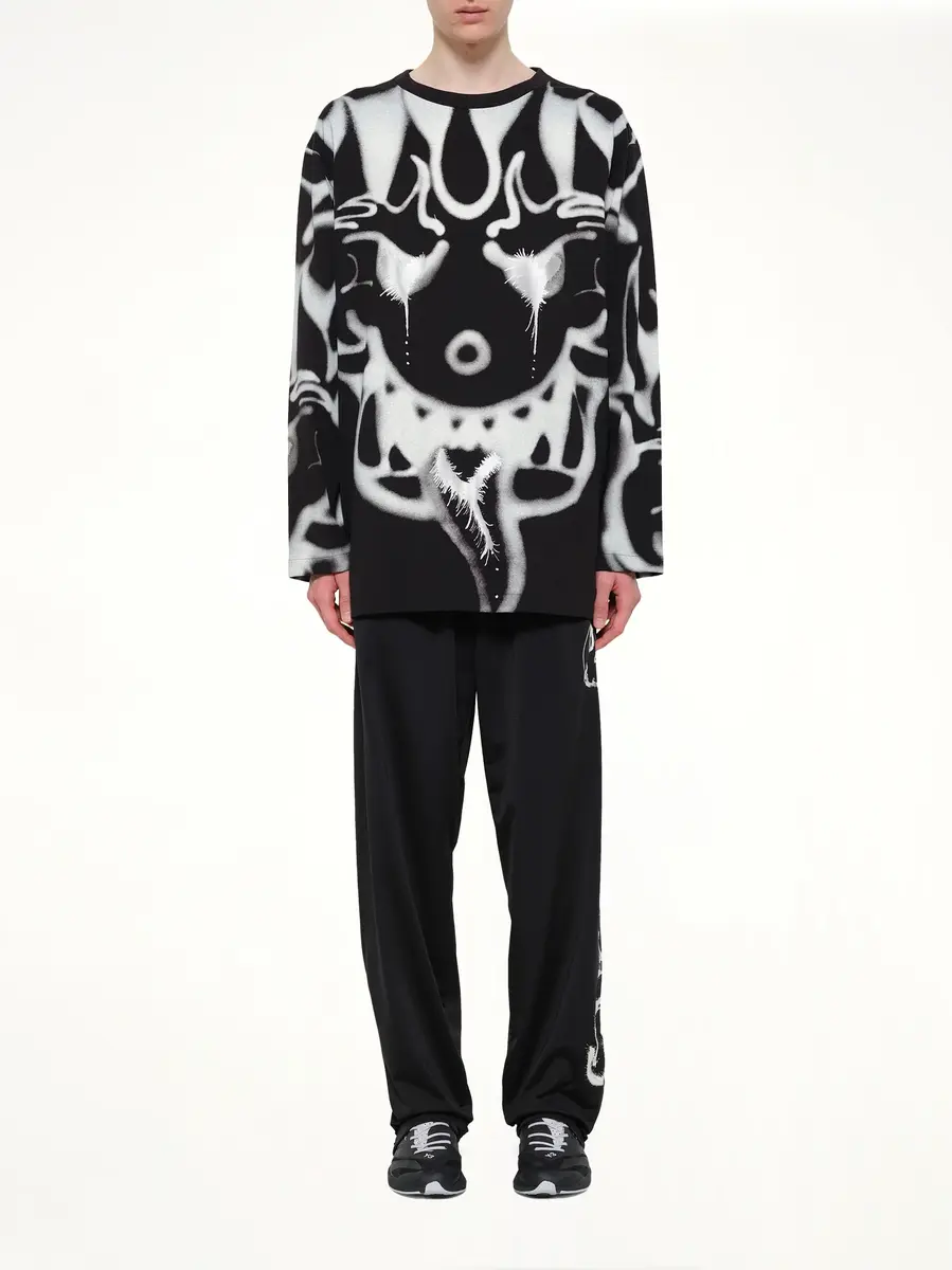 Y-3 Allover Yaksha LS T-shirt | Thumbnail 7 Y-3 Allover Yaksha LS T-shirt | Thumbnail 7