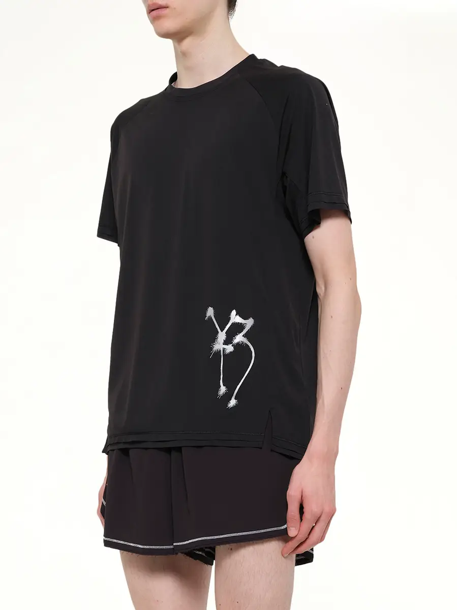 Y-3 3 Stripe Graphic Run T-shirt | Thumbnail 3 Y-3 3 Stripe Graphic Run T-shirt | Thumbnail 3