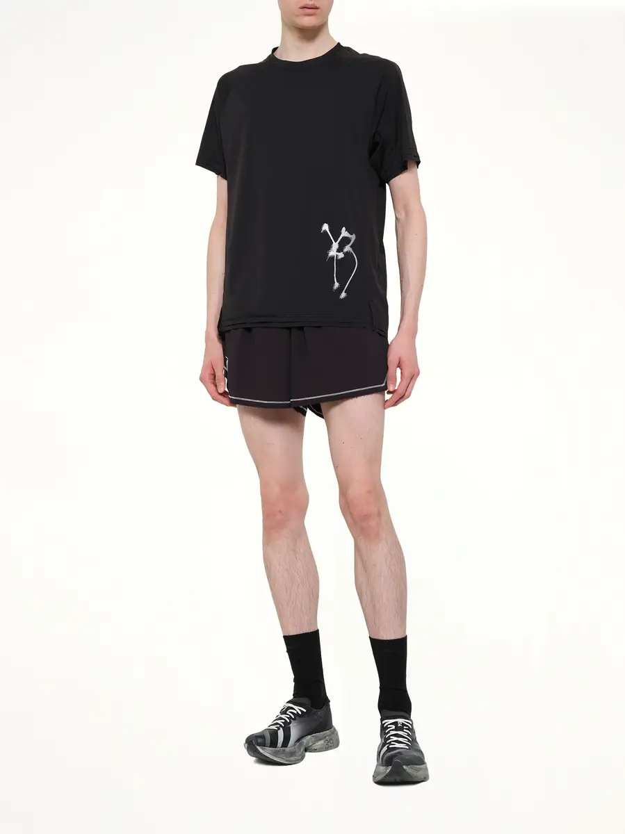 Y-3 3 Stripe Graphic Run T-shirt | Thumbnail 4 Y-3 3 Stripe Graphic Run T-shirt | Thumbnail 4