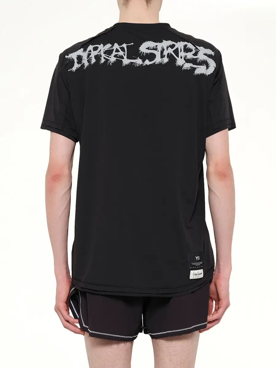 Y-3 3 Stripe Graphic Run T-shirt | Thumbnail 5 Y-3 3 Stripe Graphic Run T-shirt | Thumbnail 5