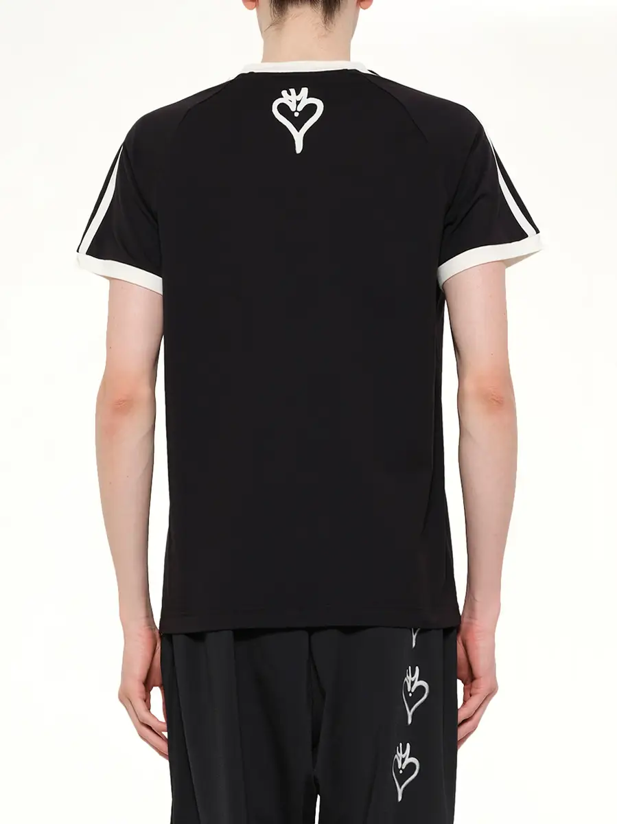 Y-3 Skull Graphic 3 Stripe T-shirt | Thumbnail 5