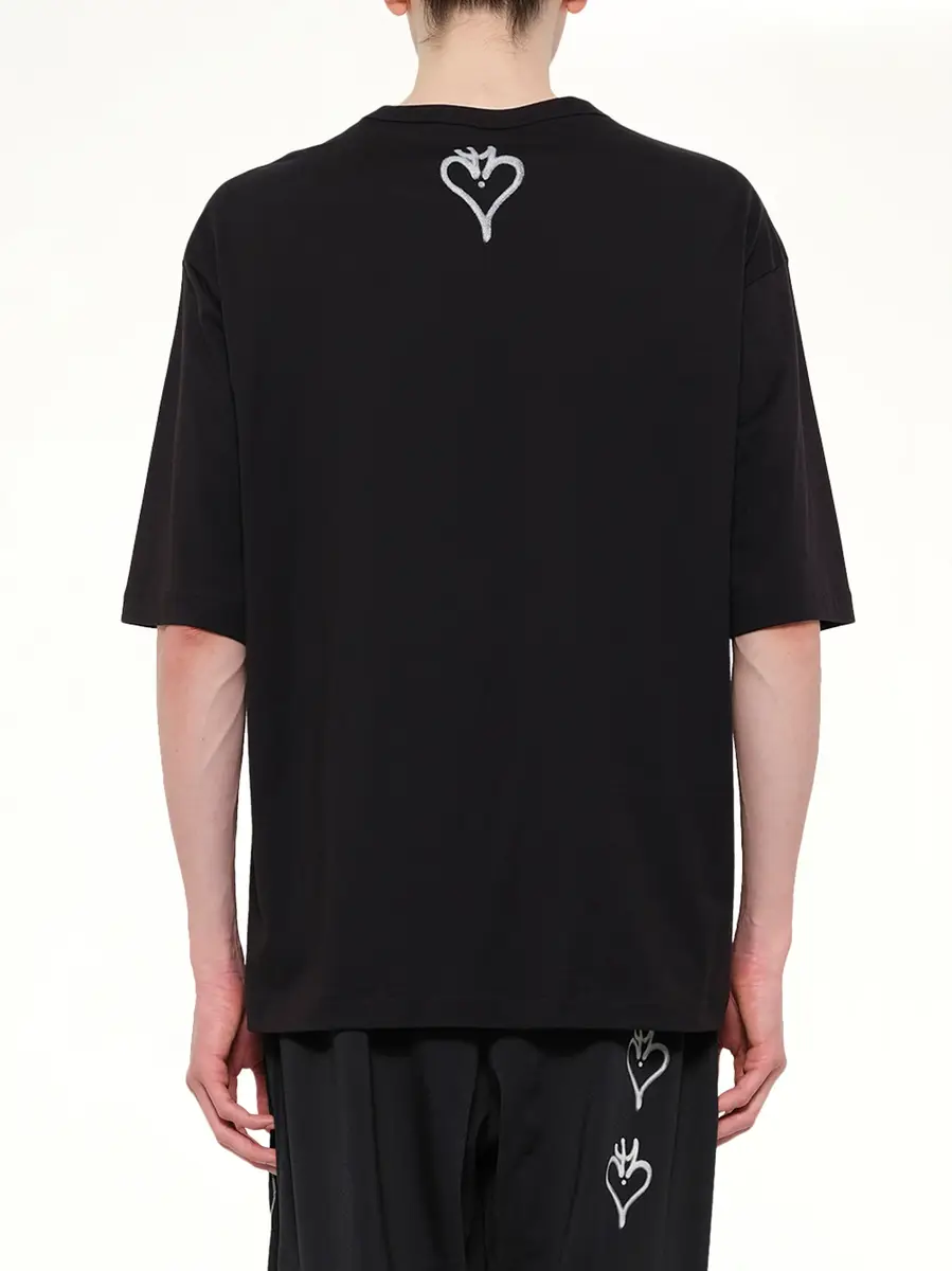 Y-3 Skull Graphic T-shirt in Black/red | Thumbnail 5 Y-3 Skull Graphic T-shirt in Black/red | Thumbnail 5