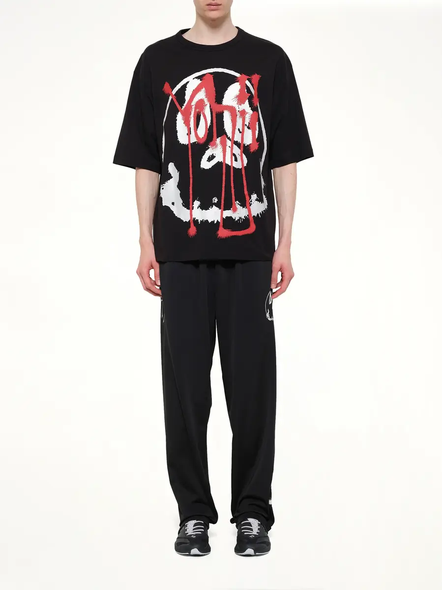 Y-3 Skull Graphic T-shirt in Black/red | Thumbnail 7 Y-3 Skull Graphic T-shirt in Black/red | Thumbnail 7