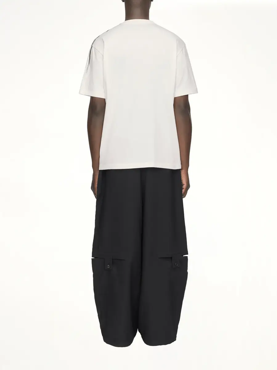 Y-3 Gradient 3 Stripes T-shirt in Chalk White | Thumbnail 5 Y-3 Gradient 3 Stripes T-shirt in Chalk White | Thumbnail 5