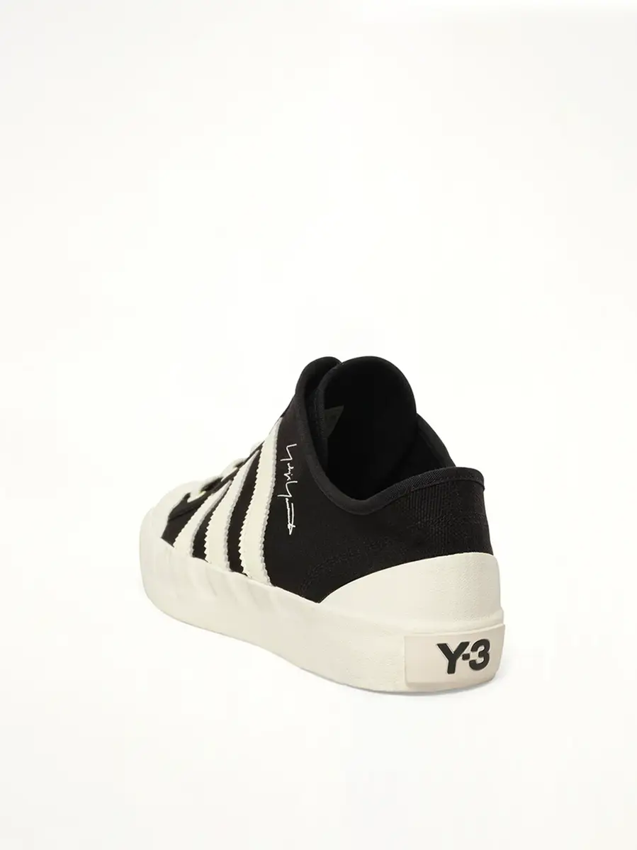 Y-3 Y-3 Nisi Low Sneaker in Black/off White | Thumbnail 3 Y-3 Y-3 Nisi Low Sneaker in Black/off White | Thumbnail 3