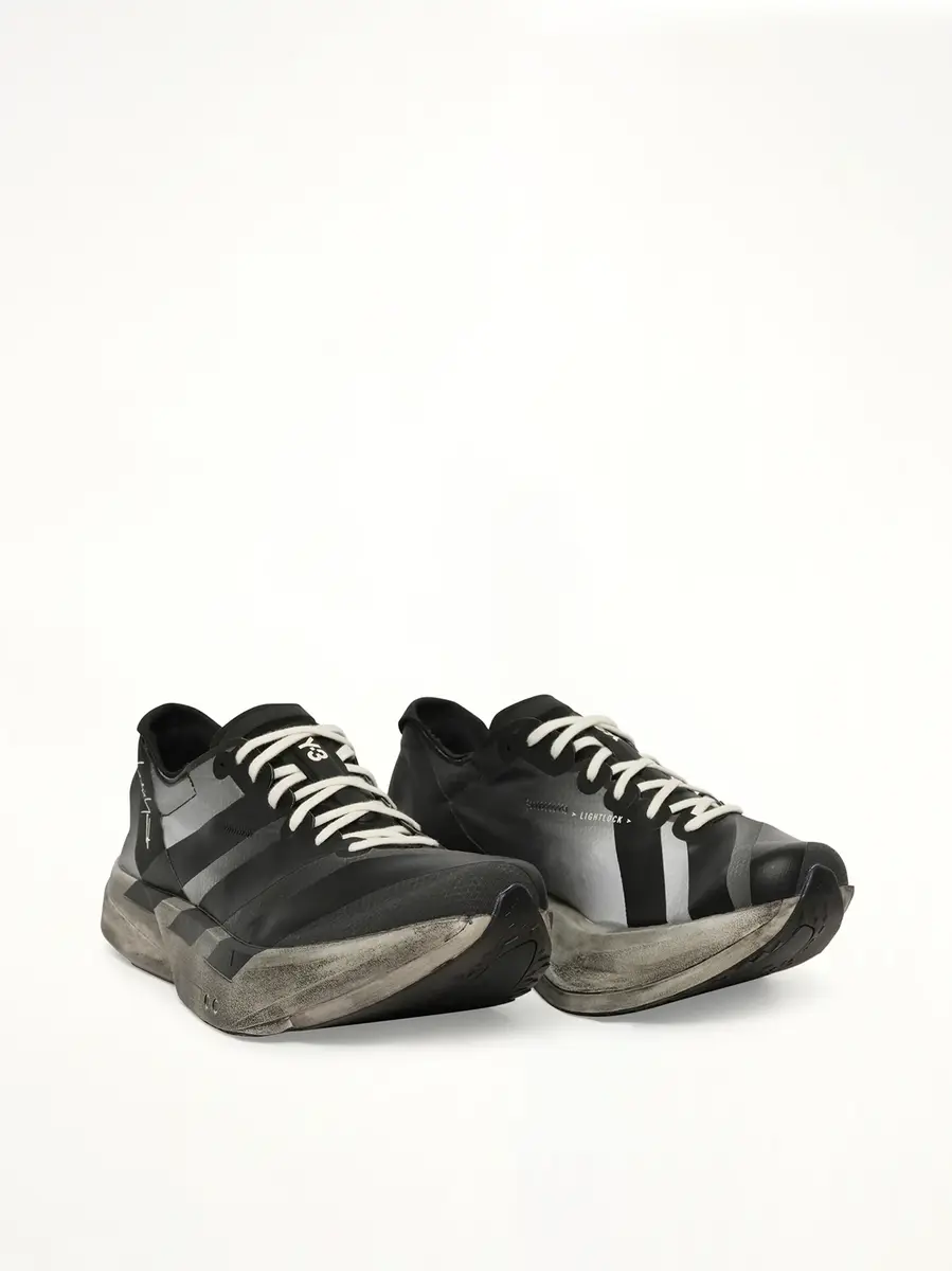Y-3 Y-3 Adios Pro 4 Sneaker in Black/off White | Thumbnail 2 Y-3 Y-3 Adios Pro 4 Sneaker in Black/off White | Thumbnail 2
