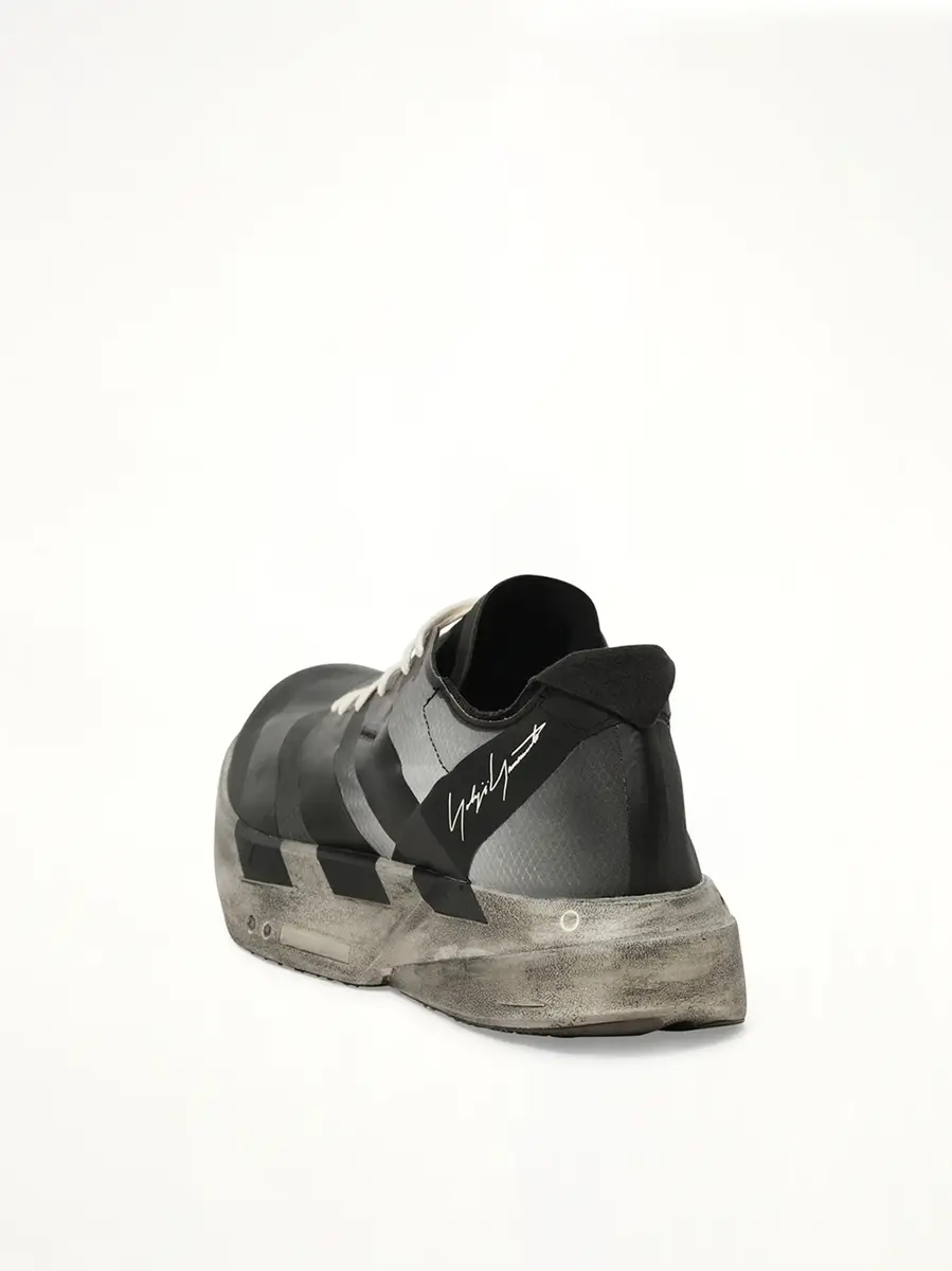 Y-3 Y-3 Adios Pro 4 Sneaker in Black/off White | Thumbnail 3 Y-3 Y-3 Adios Pro 4 Sneaker in Black/off White | Thumbnail 3