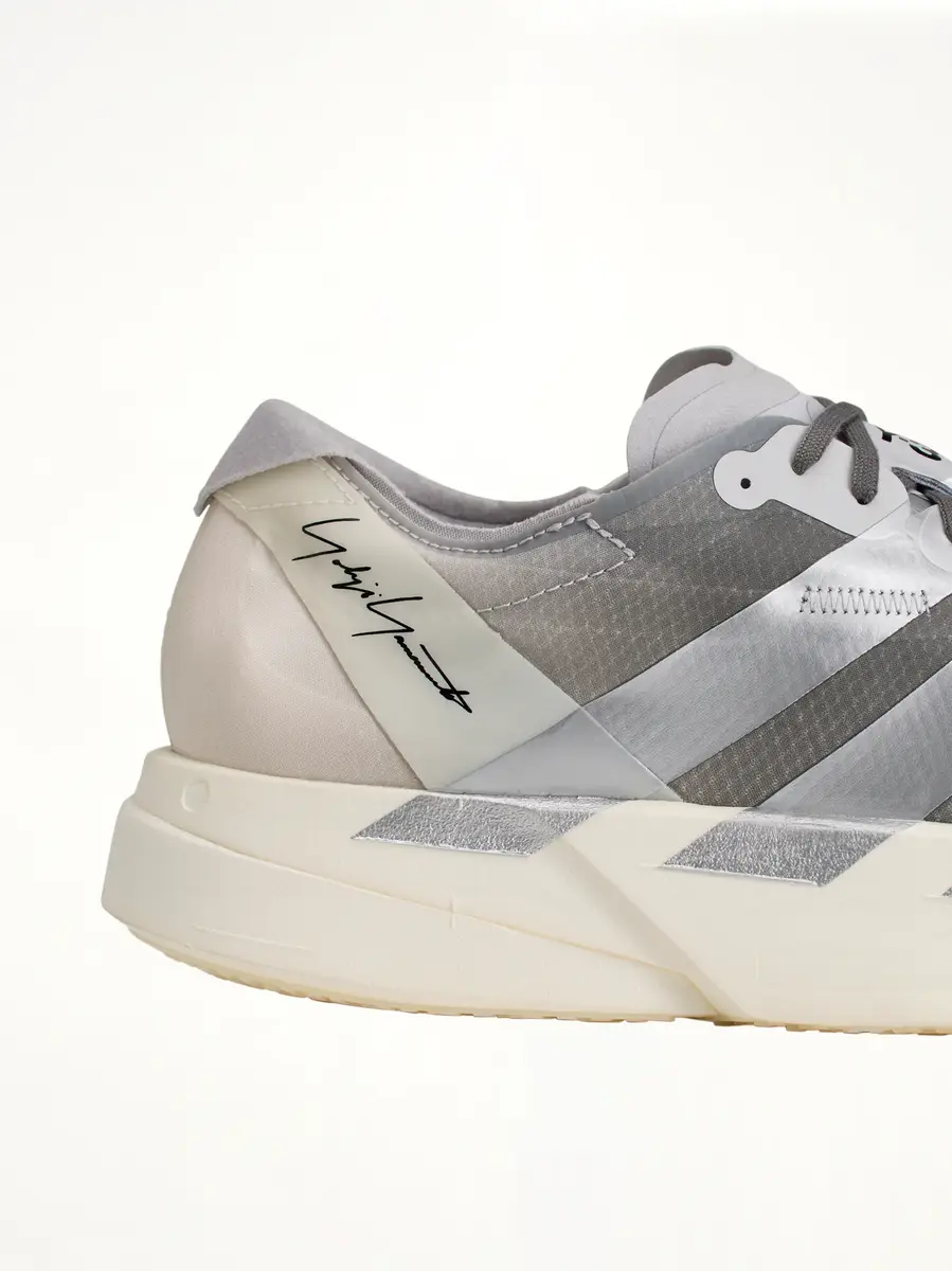 Y-3 Y-3 Adios Pro 4 Sneaker in Chalk White/silver | Thumbnail 6 Y-3 Y-3 Adios Pro 4 Sneaker in Chalk White/silver | Thumbnail 6