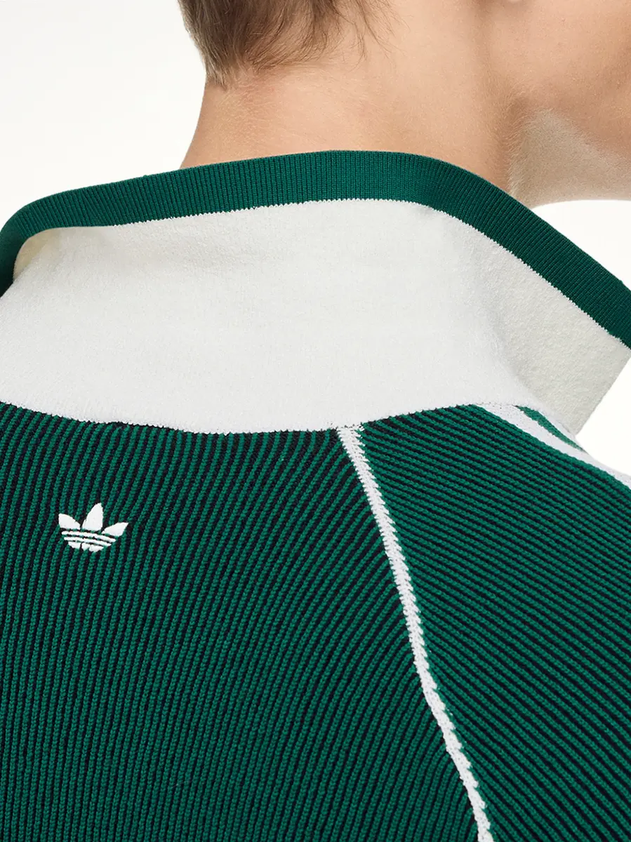 Song for the Mute Adidas x Sftm Sweat Polo in Collegiate Green | Thumbnail 9 Song for the Mute Adidas x Sftm Sweat Polo in Collegiate Green | Thumbnail 9