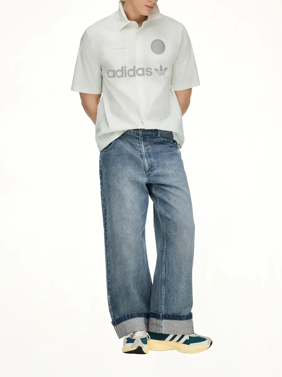 Song for the Mute Adidas x Sftm SS Shirt in Off White | Thumbnail 4 Song for the Mute Adidas x Sftm SS Shirt in Off White | Thumbnail 4