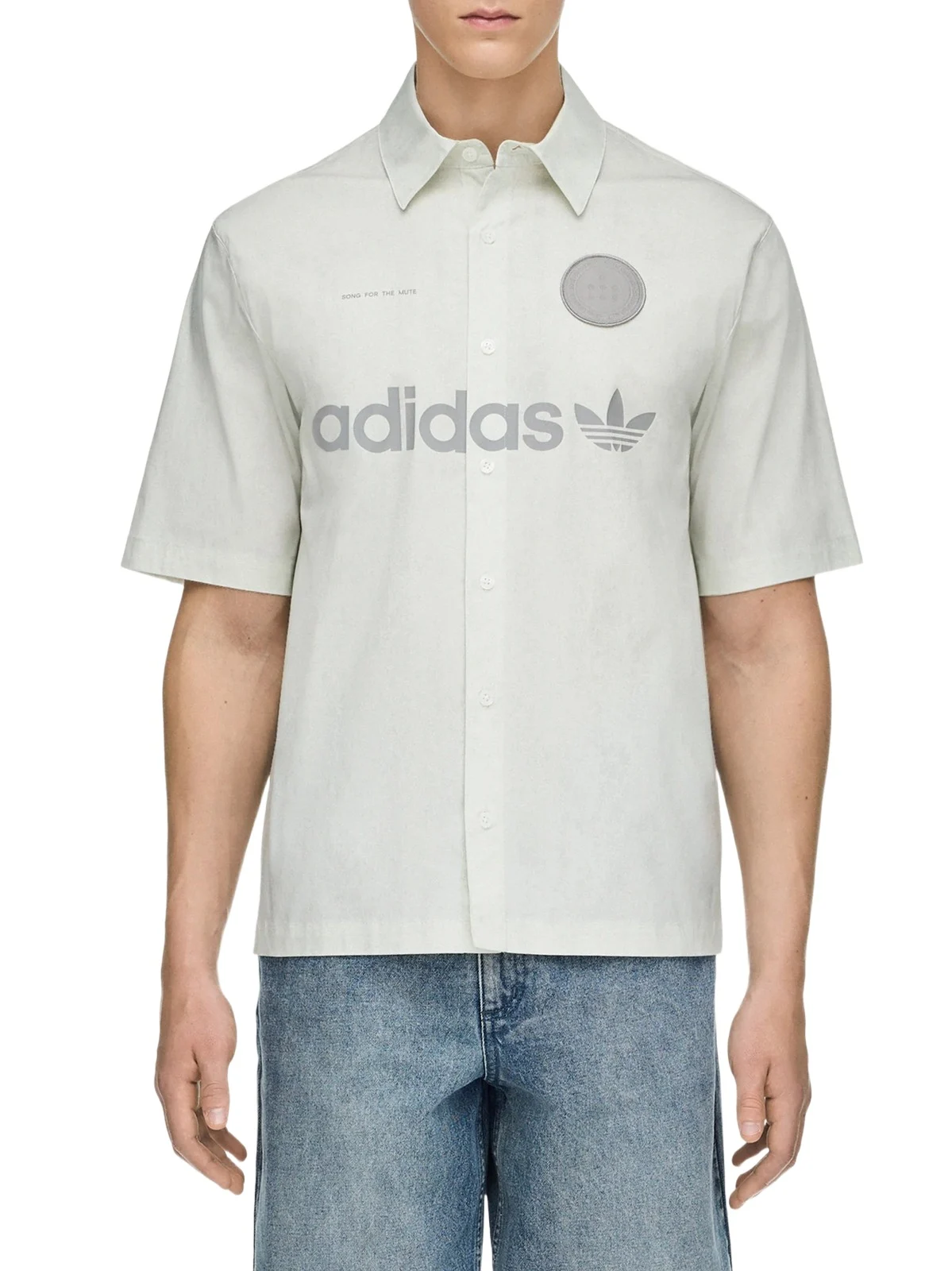 Adidas x Sftm SS Shirt in Off White Adidas x Sftm SS Shirt in Off White