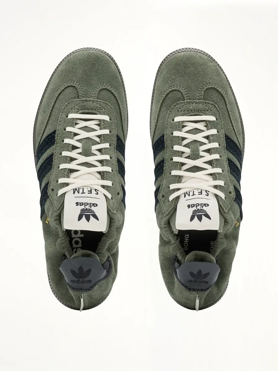 Song for the Mute Adidas Samba OG Sftm in Base Green | Thumbnail 3 Song for the Mute Adidas Samba OG Sftm in Base Green | Thumbnail 3