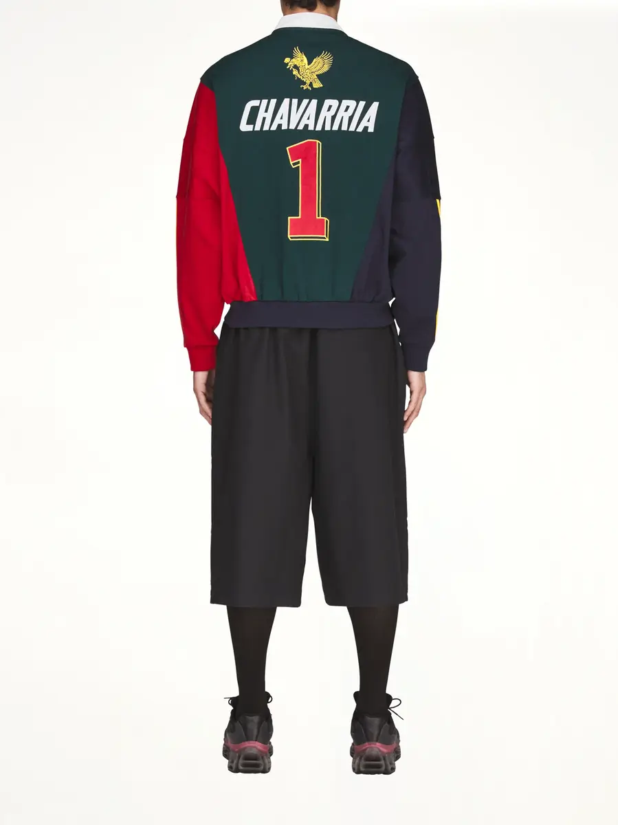 Willy Chavarria Adidas x Chavarria Watsonville Portero Pullover in Aurora Ivy | Thumbnail 8 Willy Chavarria Adidas x Chavarria Watsonville Portero Pullover in Aurora Ivy | Thumbnail 8