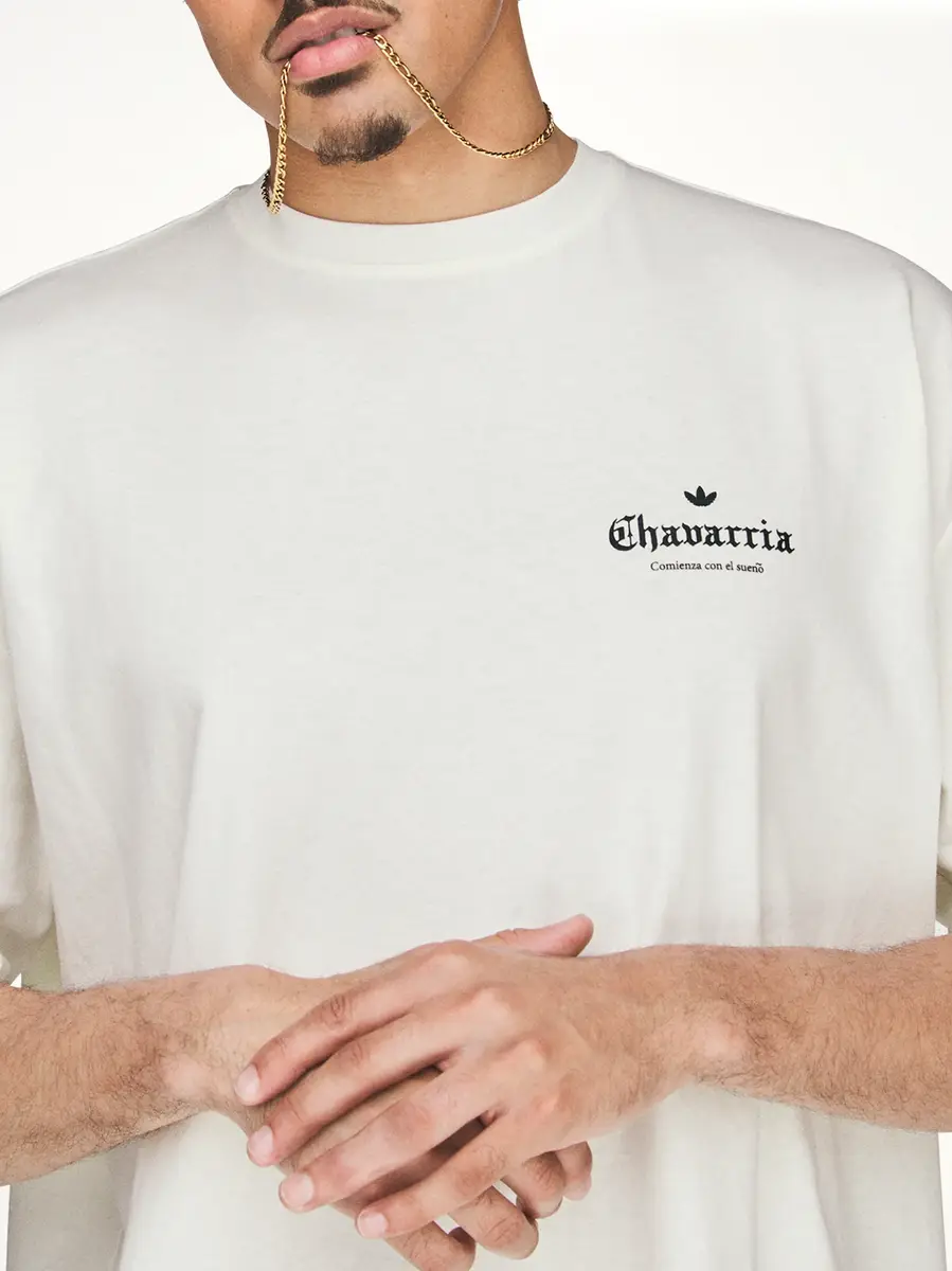 Willy Chavarria Adidas x Chavarria Merch Mexico T-shirt in Off White | Thumbnail 6 Willy Chavarria Adidas x Chavarria Merch Mexico T-shirt in Off White | Thumbnail 6