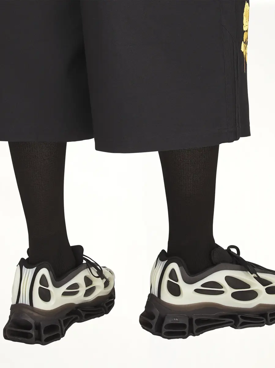 Willy Chavarria Adidas x Willy Mega Low Sneaker in Core Black/cream White | Thumbnail 9 Willy Chavarria Adidas x Willy Mega Low Sneaker in Core Black/cream White | Thumbnail 9