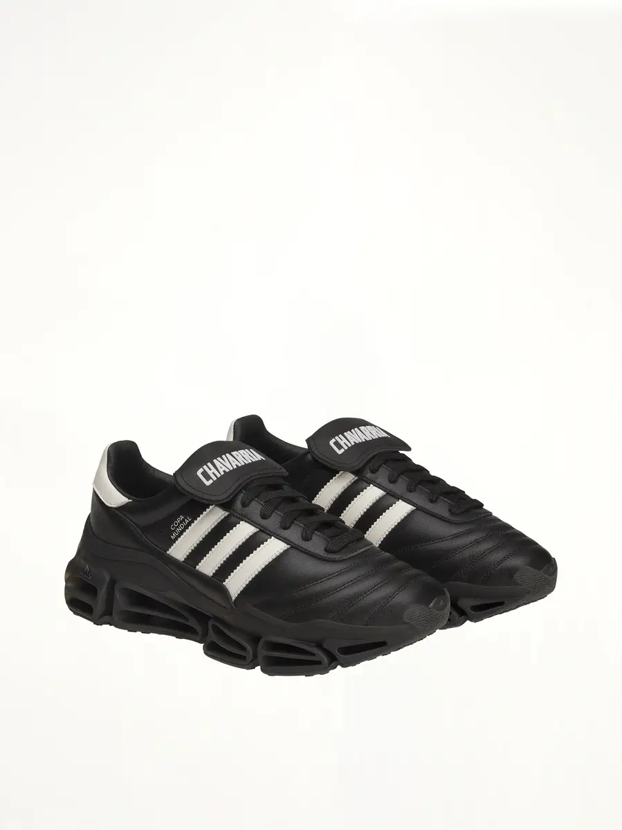 Willy Chavarria Adidas x Chavarria Megaride Copa Sneaker in Core Black/off White | Thumbnail 2 Willy Chavarria Adidas x Chavarria Megaride Copa Sneaker in Core Black/off White | Thumbnail 2
