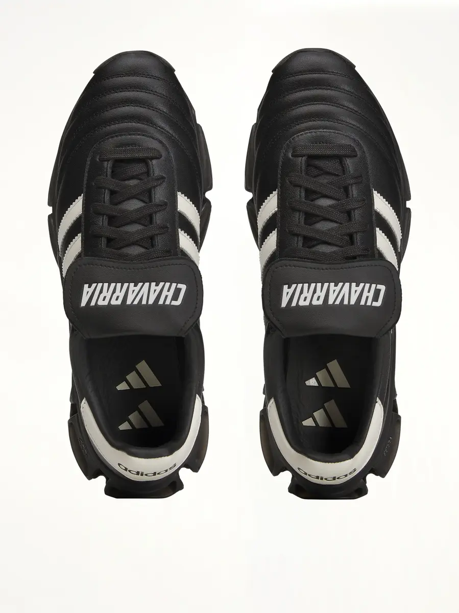 Willy Chavarria Adidas x Chavarria Megaride Copa Sneaker in Core Black/off White | Thumbnail 4 Willy Chavarria Adidas x Chavarria Megaride Copa Sneaker in Core Black/off White | Thumbnail 4