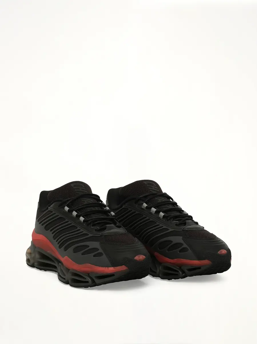 Willy Chavarria Adidas x Chavarria Megaride AG XL in Black/red | Thumbnail 2
