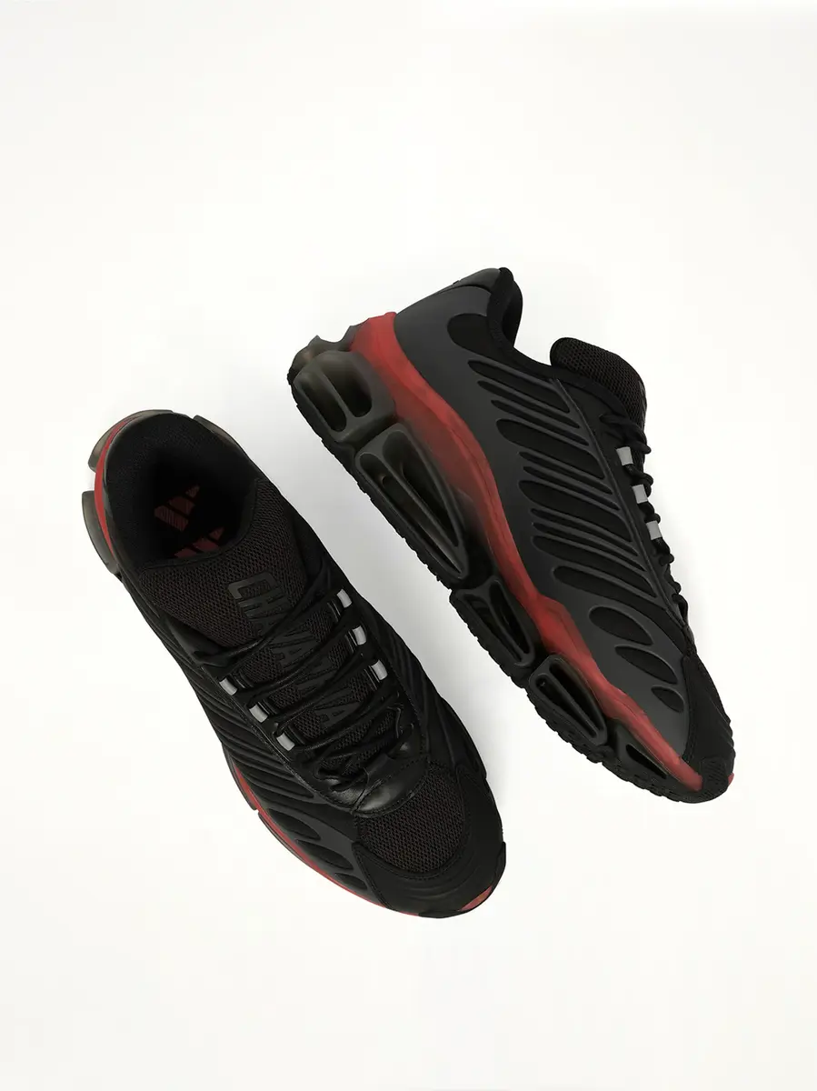 Willy Chavarria Adidas x Chavarria Megaride AG XL in Black/red | Thumbnail 4