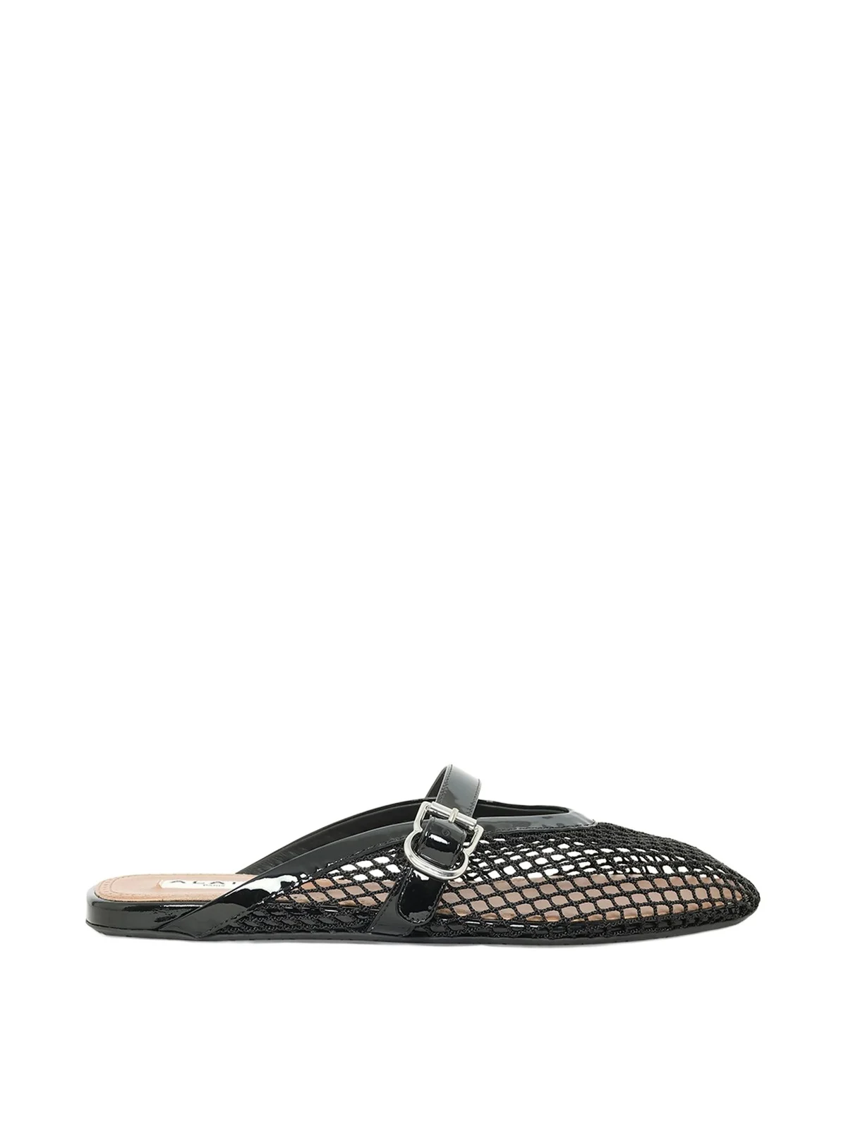 Alaïa Fishnet Flat Mules