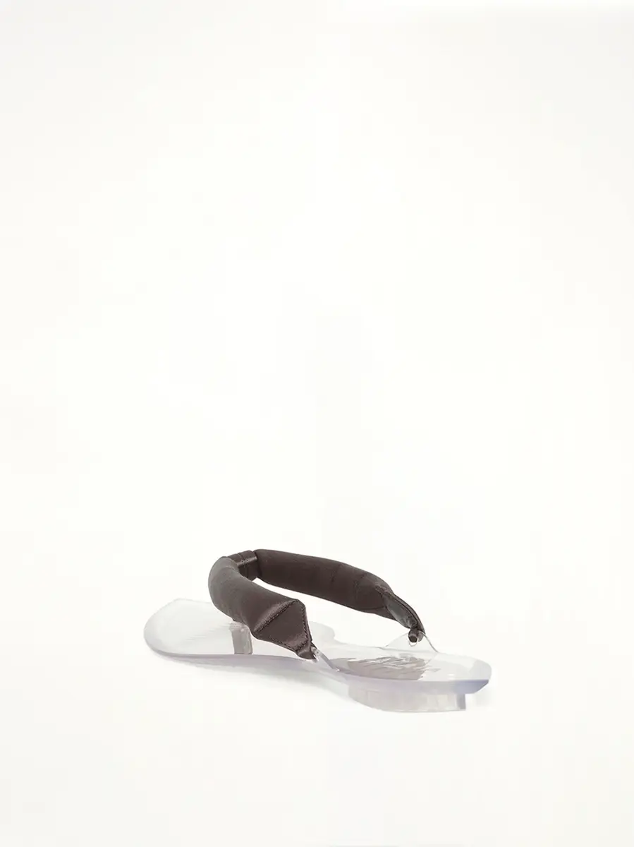 ALAÏA Invisible Padded Tongs in Anthracite/dark Grey | Thumbnail 3