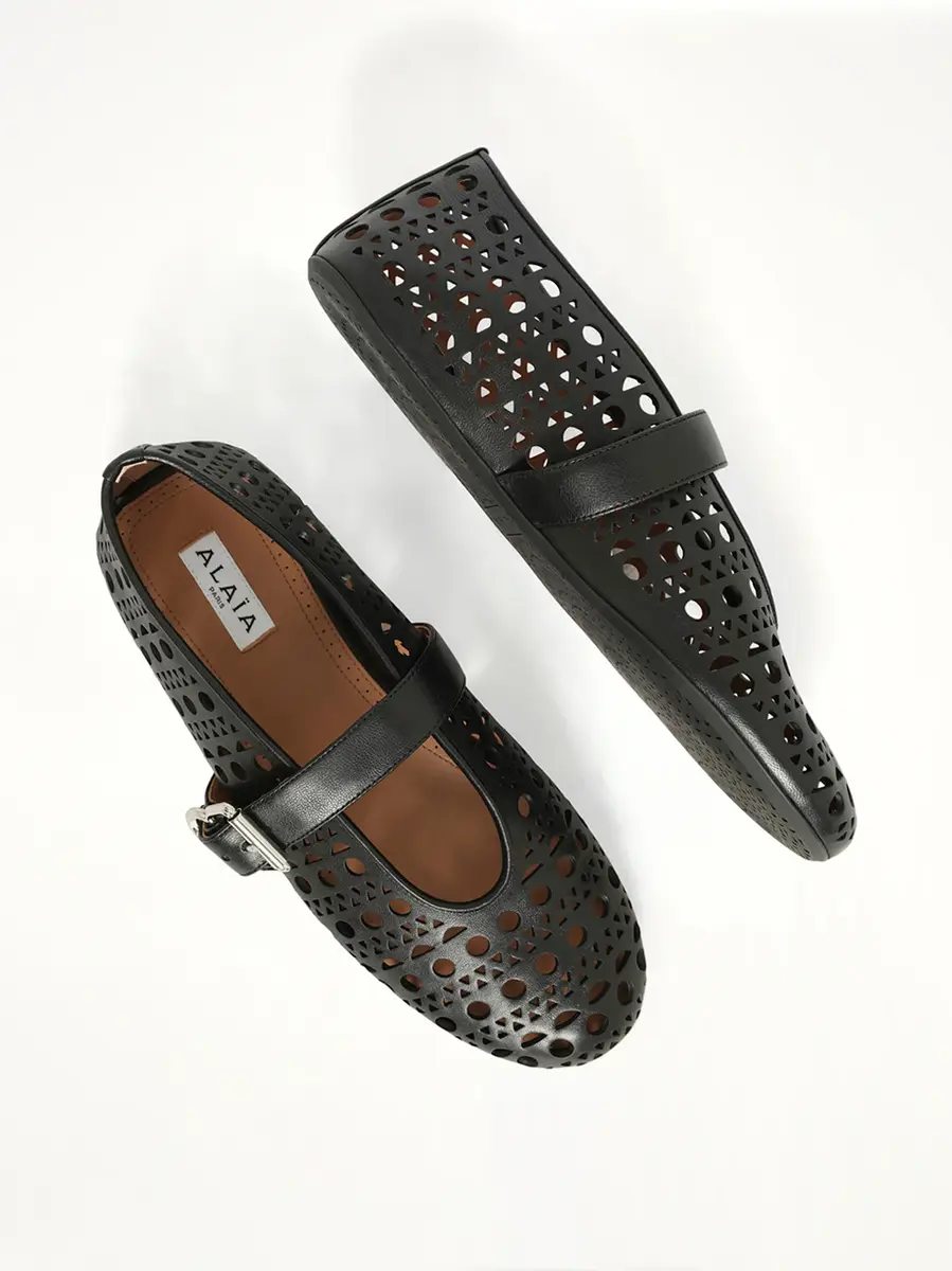 Alaïa Ballet Vienne Flats | Thumbnail 4 Alaïa Ballet Vienne Flats | Thumbnail 4