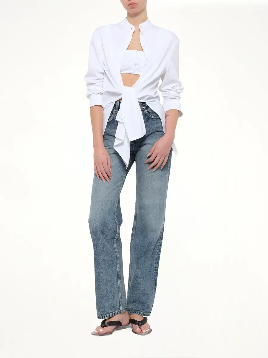 Alaïa Cotton Poplin Shirt Set | Thumbnail 4 Alaïa Cotton Poplin Shirt Set | Thumbnail 4