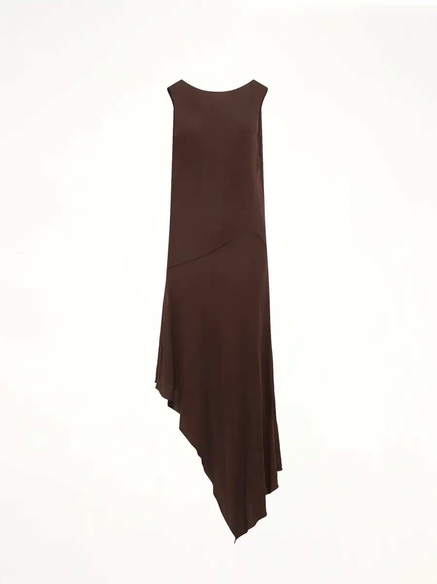 Alaïa Jersey Crepe Backless Dress in Marroon Fonce | Thumbnail 2 Alaïa Jersey Crepe Backless Dress in Marroon Fonce | Thumbnail 2