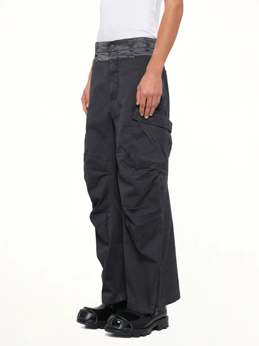 Diesel P-dells Pants in Washed Black | Thumbnail 3 Diesel P-dells Pants in Washed Black | Thumbnail 3