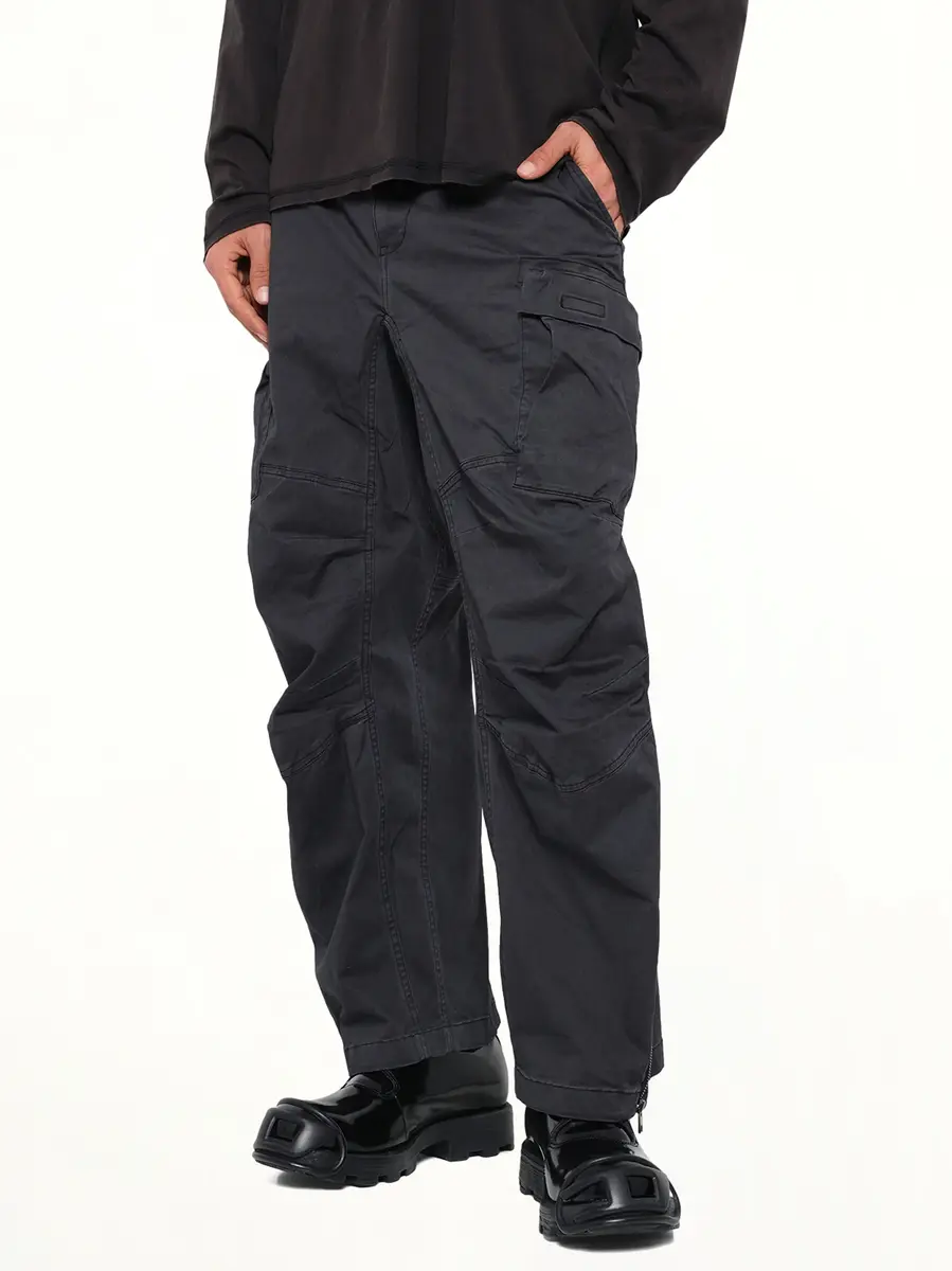 Diesel P-dells Pants in Washed Black | Thumbnail 6 Diesel P-dells Pants in Washed Black | Thumbnail 6