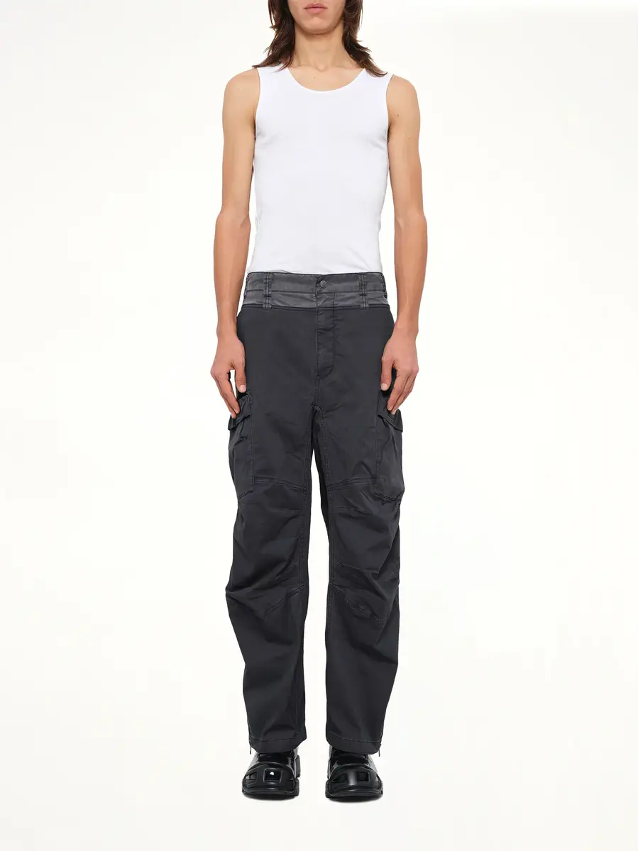 Diesel P-dells Pants in Washed Black | Thumbnail 7 Diesel P-dells Pants in Washed Black | Thumbnail 7
