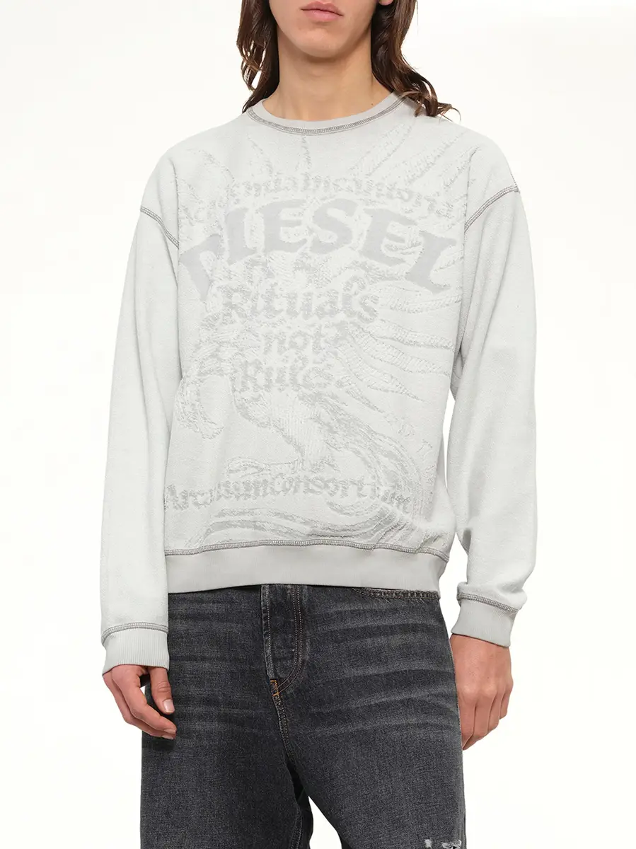 Diesel S-aron-raw Sweatshirt | Thumbnail 6 Diesel S-aron-raw Sweatshirt | Thumbnail 6